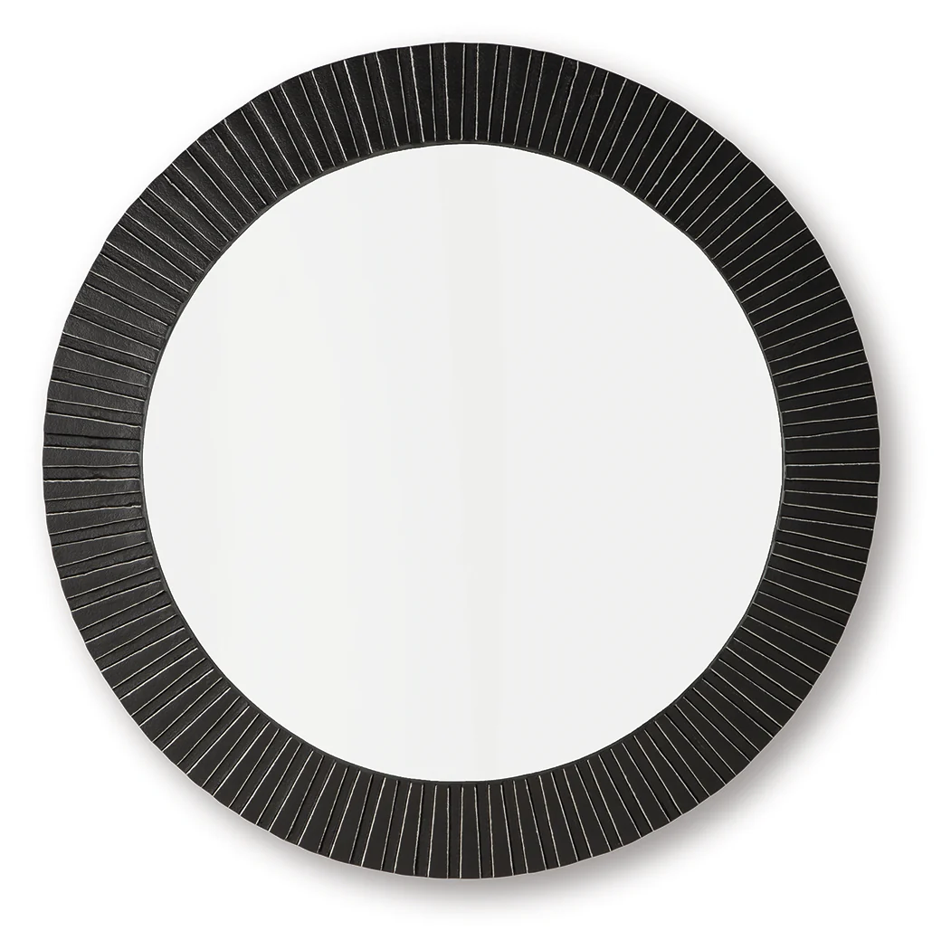 Ozias Black Accent Mirror - Image 2