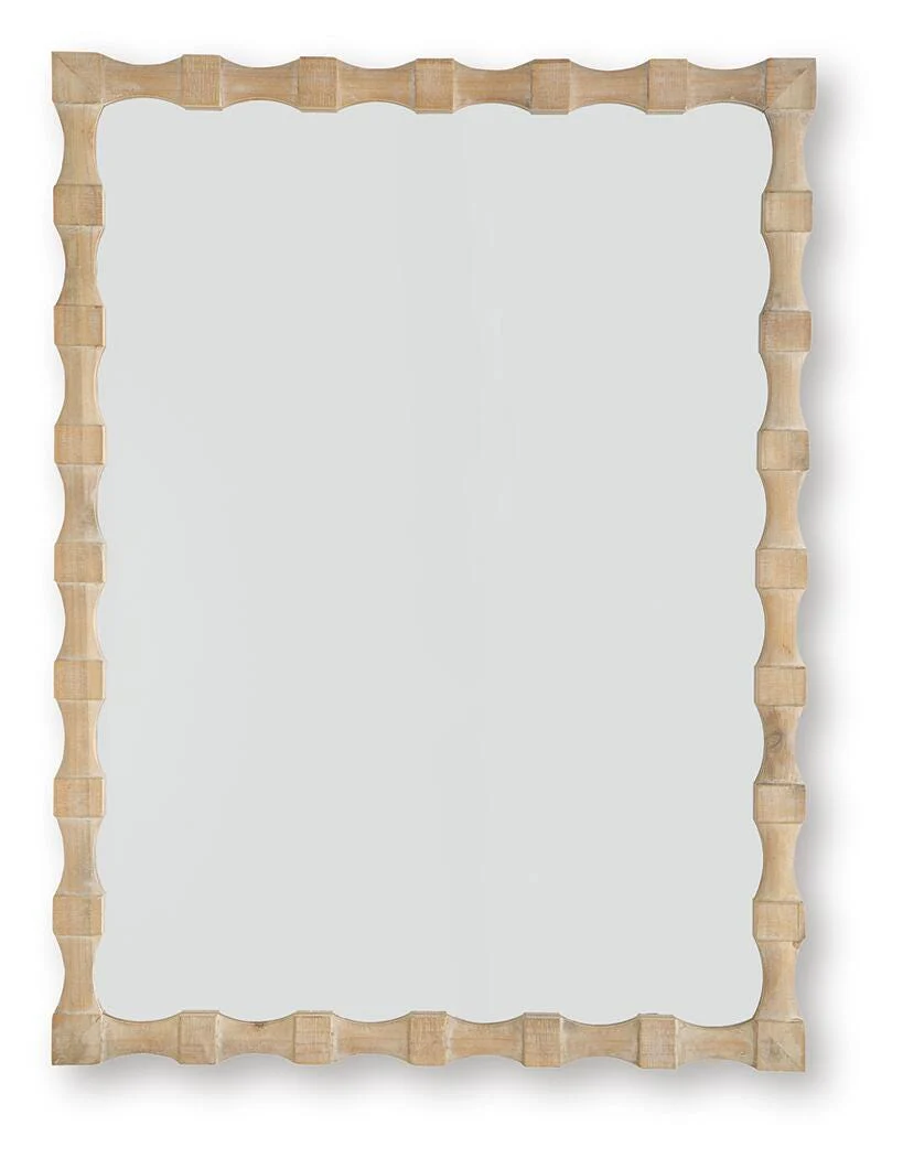 Acelmore Light Brown Accent Mirror - Image 2