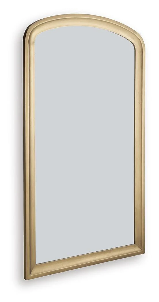 Fintan Gold Finish Floor Mirror - Image 3