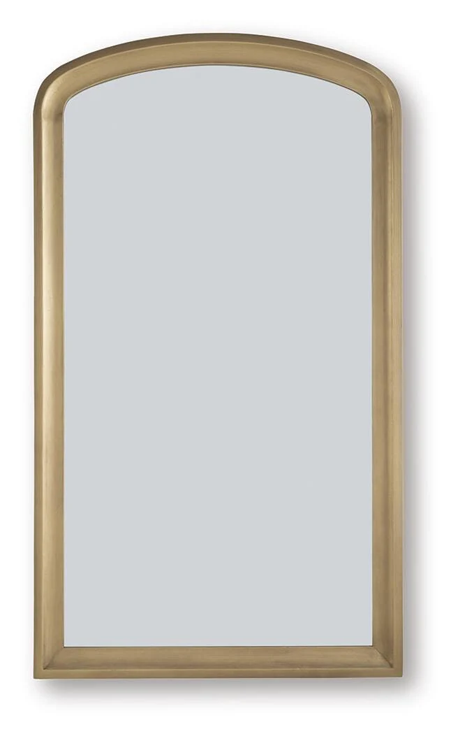 Fintan Gold Finish Floor Mirror - Image 2