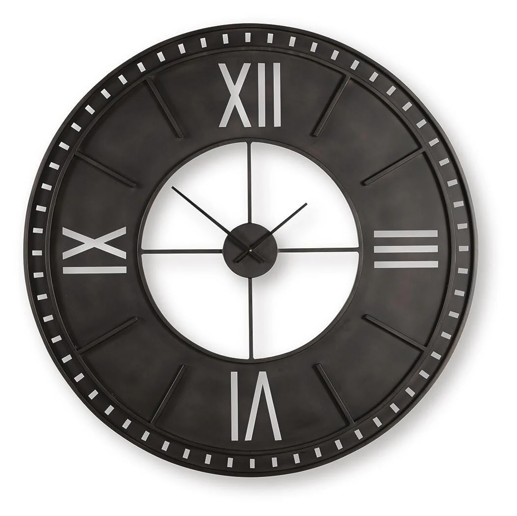 Lytle Antique Brown Wall Clock - Image 2