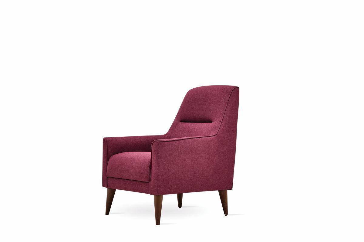 Alto Dark Pink Armchair - Image 3