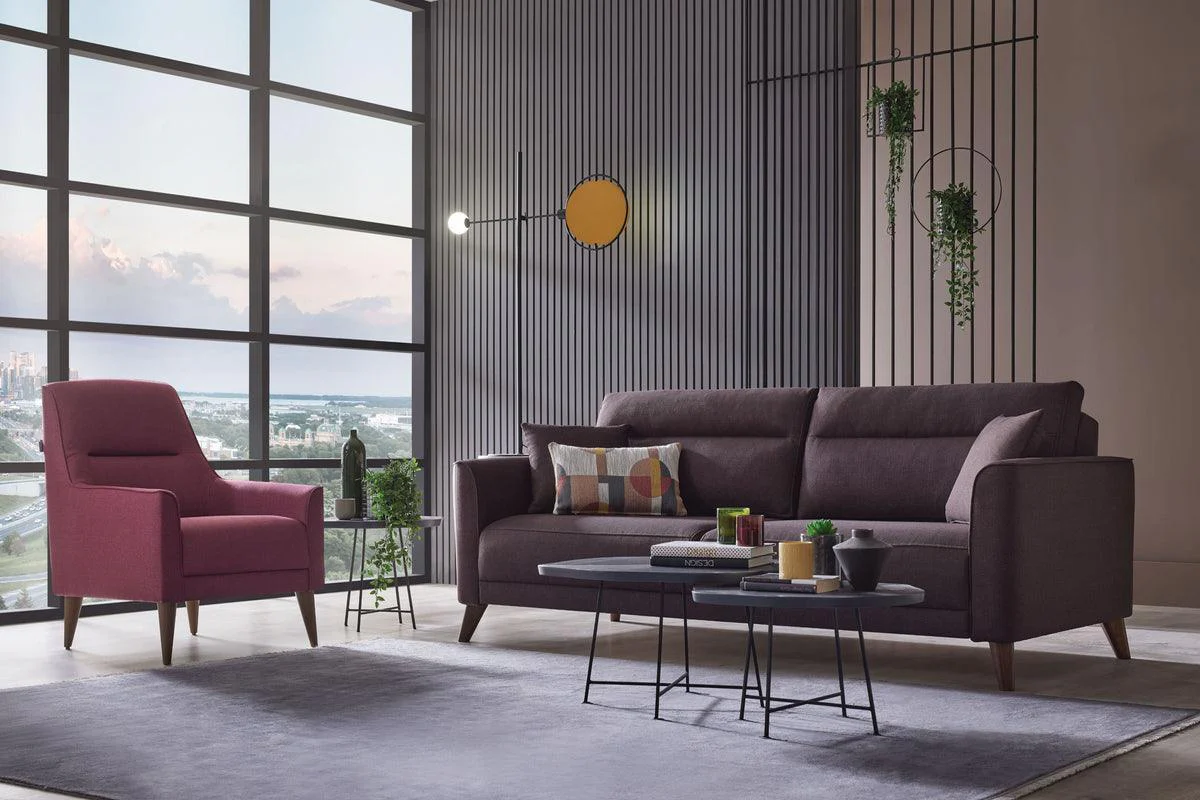 Alto Brown 3-Seater Sofa Bed With Storage - Image 3