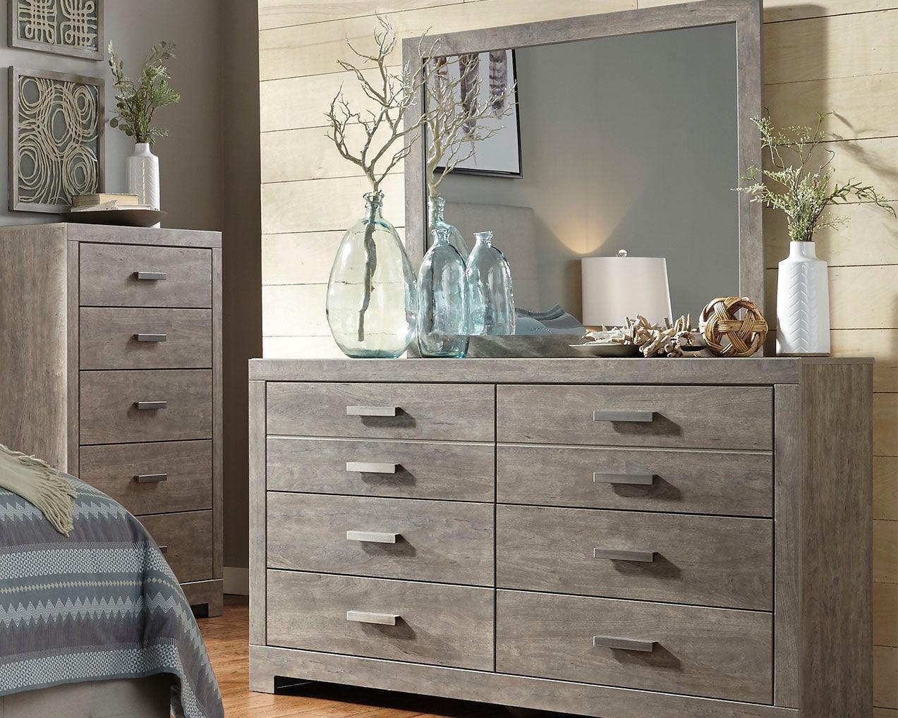 Culverbach Gray Dresser And Mirror - Image 1