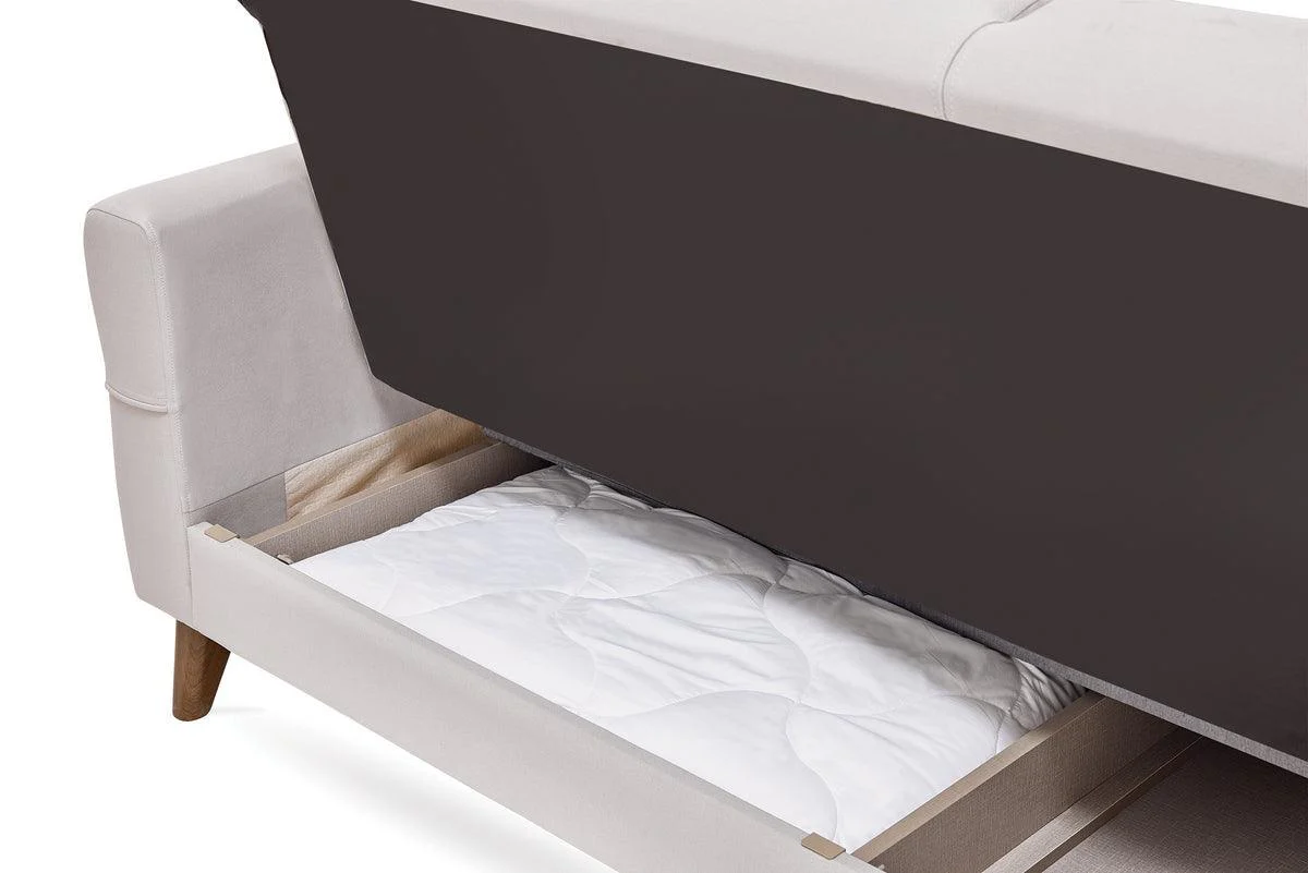 Astera Sand 3-Seater Sofa Bed With Storage - Image 3