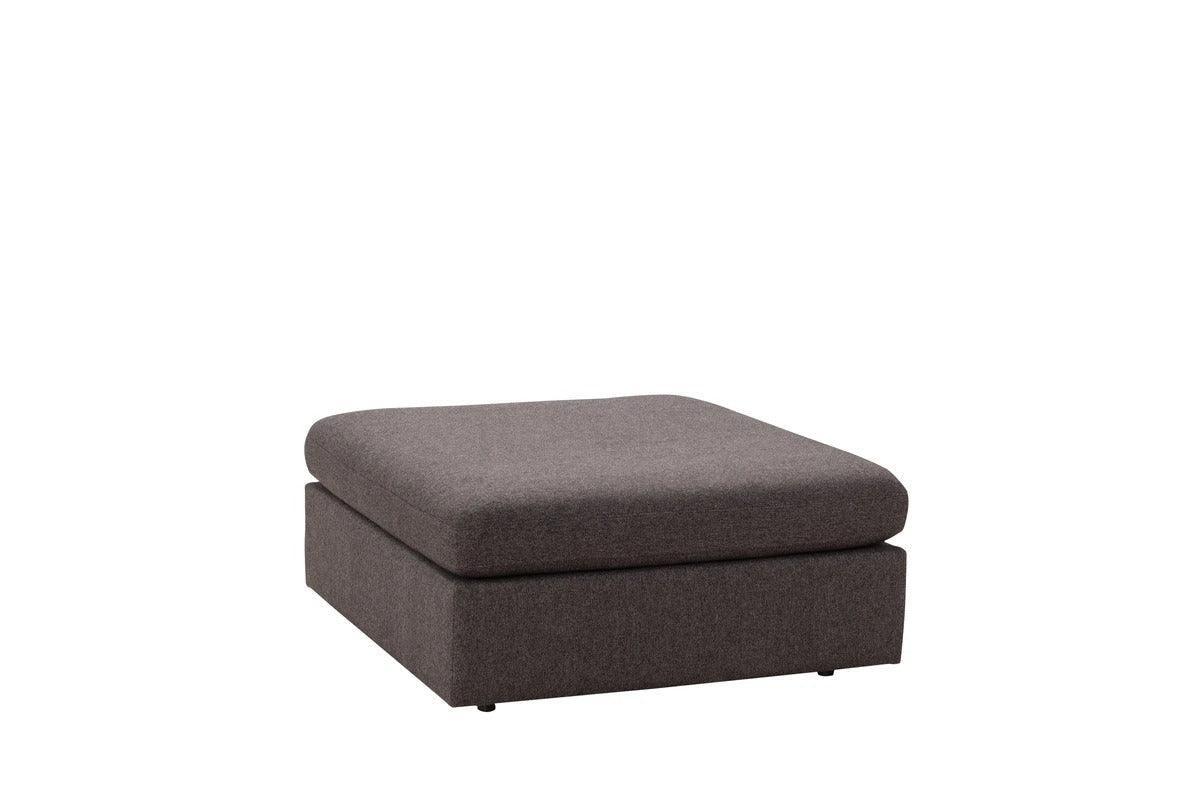 Penelope Smoke Ottoman - Image 1
