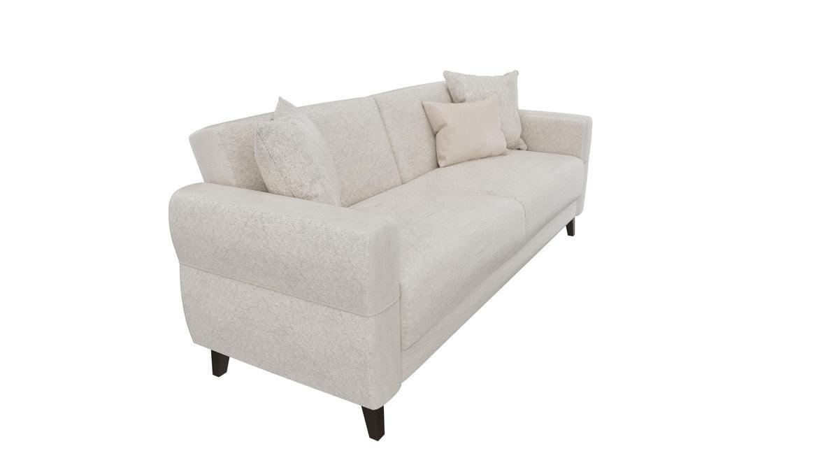 Astera Sand 3-Seater Sofa Bed With Storage - Image 2