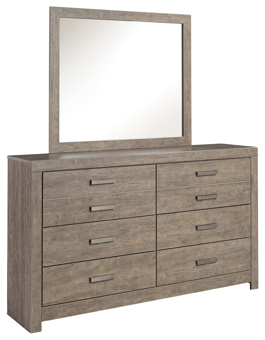 Culverbach Gray Dresser And Mirror - Image 2