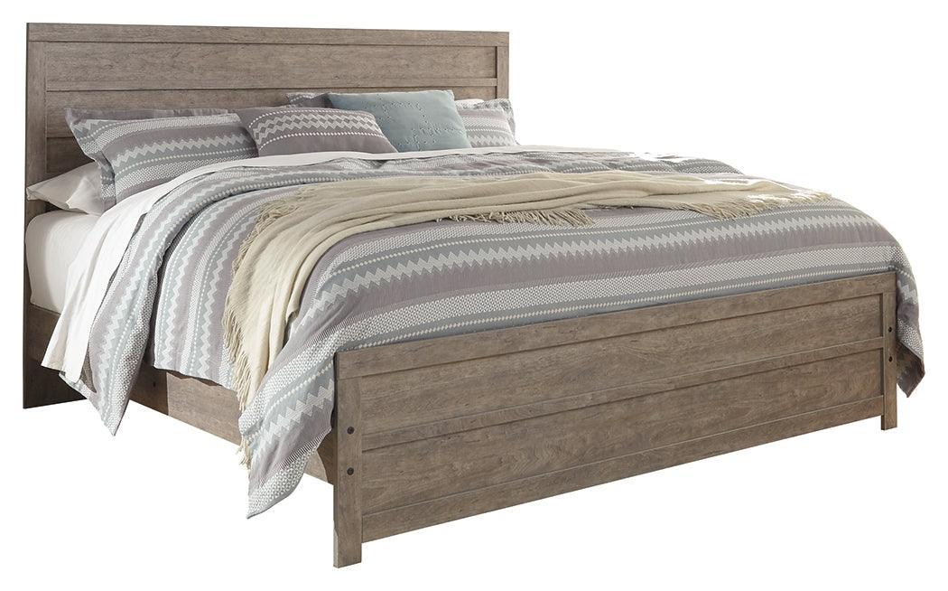 Culverbach Gray King Panel Bed - Image 2