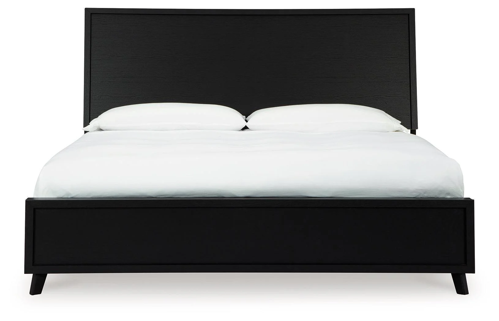 Danziar Black Queen Panel Bed - Image 3