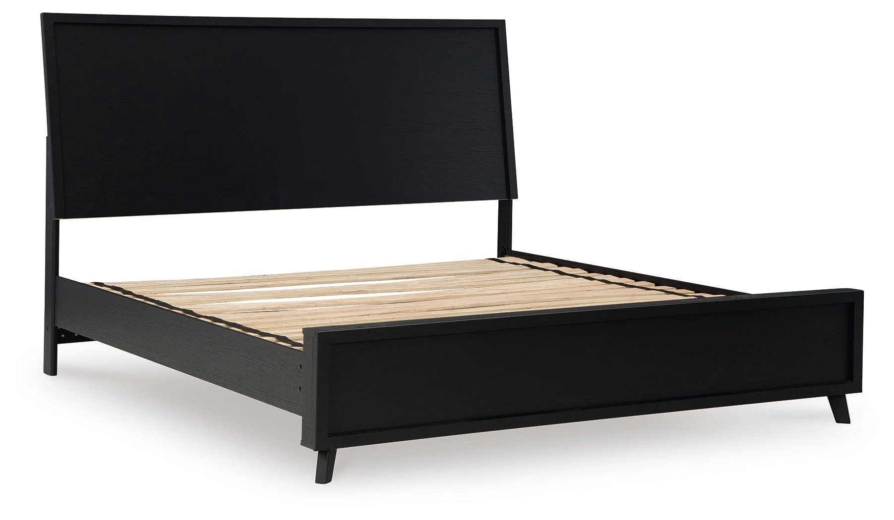 Danziar Black King Panel Bed - Image 3