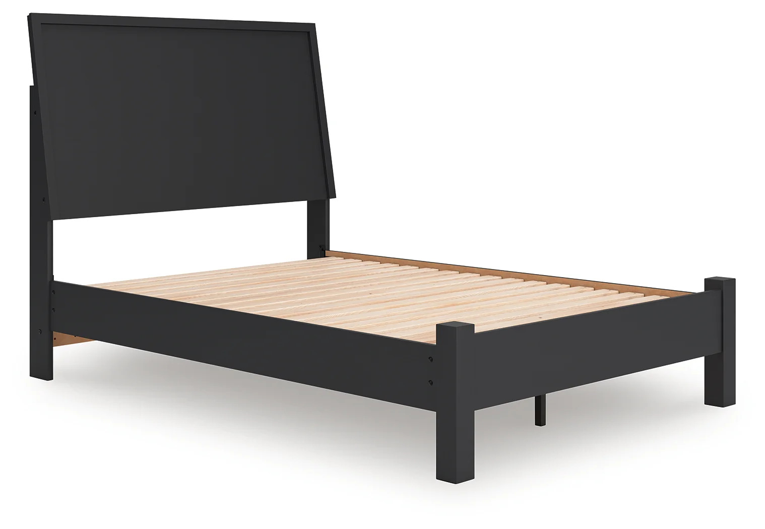 Danziar Black Full Panel Bed - Image 3