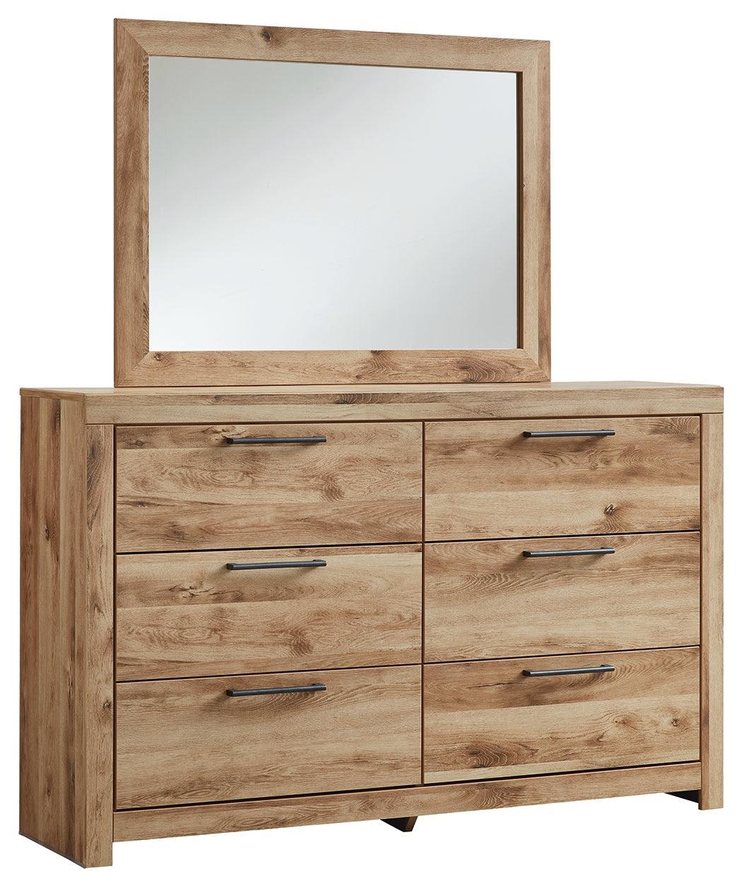 Hyanna Tan Dresser And Mirror - Image 2