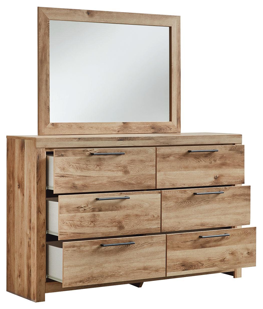 Hyanna Tan Dresser And Mirror - Image 3