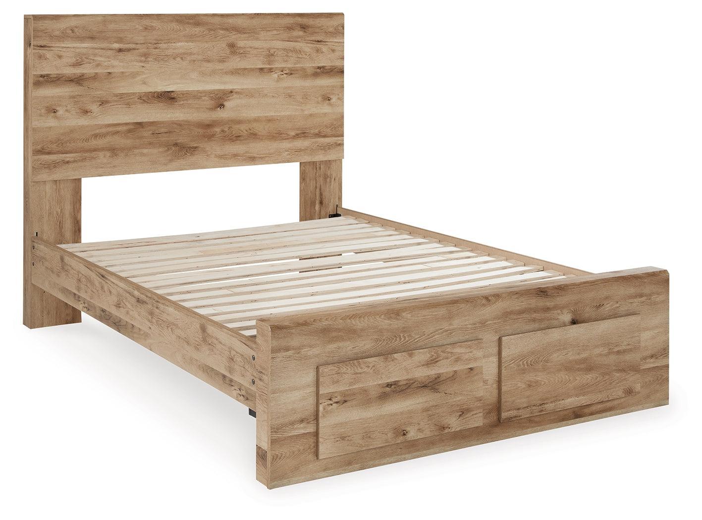 Hyanna Tan Full Panel Storage Bed - Image 3