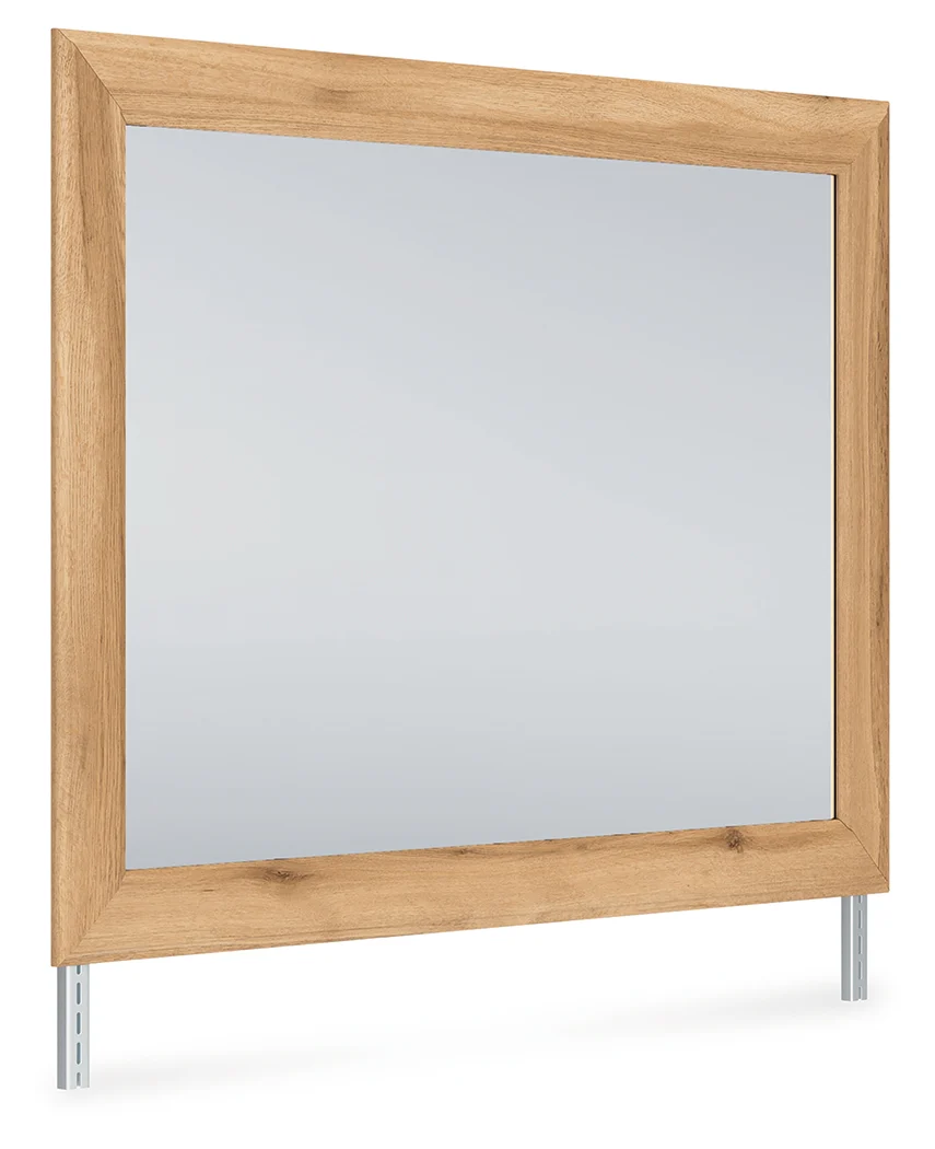 Aleaport Warm Brown Bedroom Mirror - Image 2