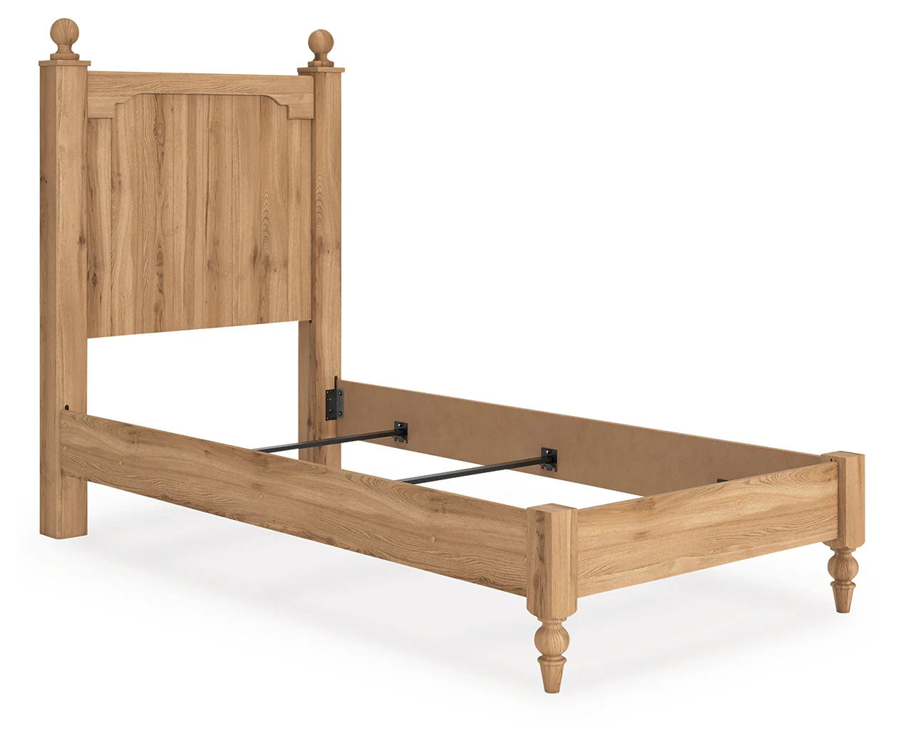 Aleaport Warm Brown Twin Panel Bed - Image 3