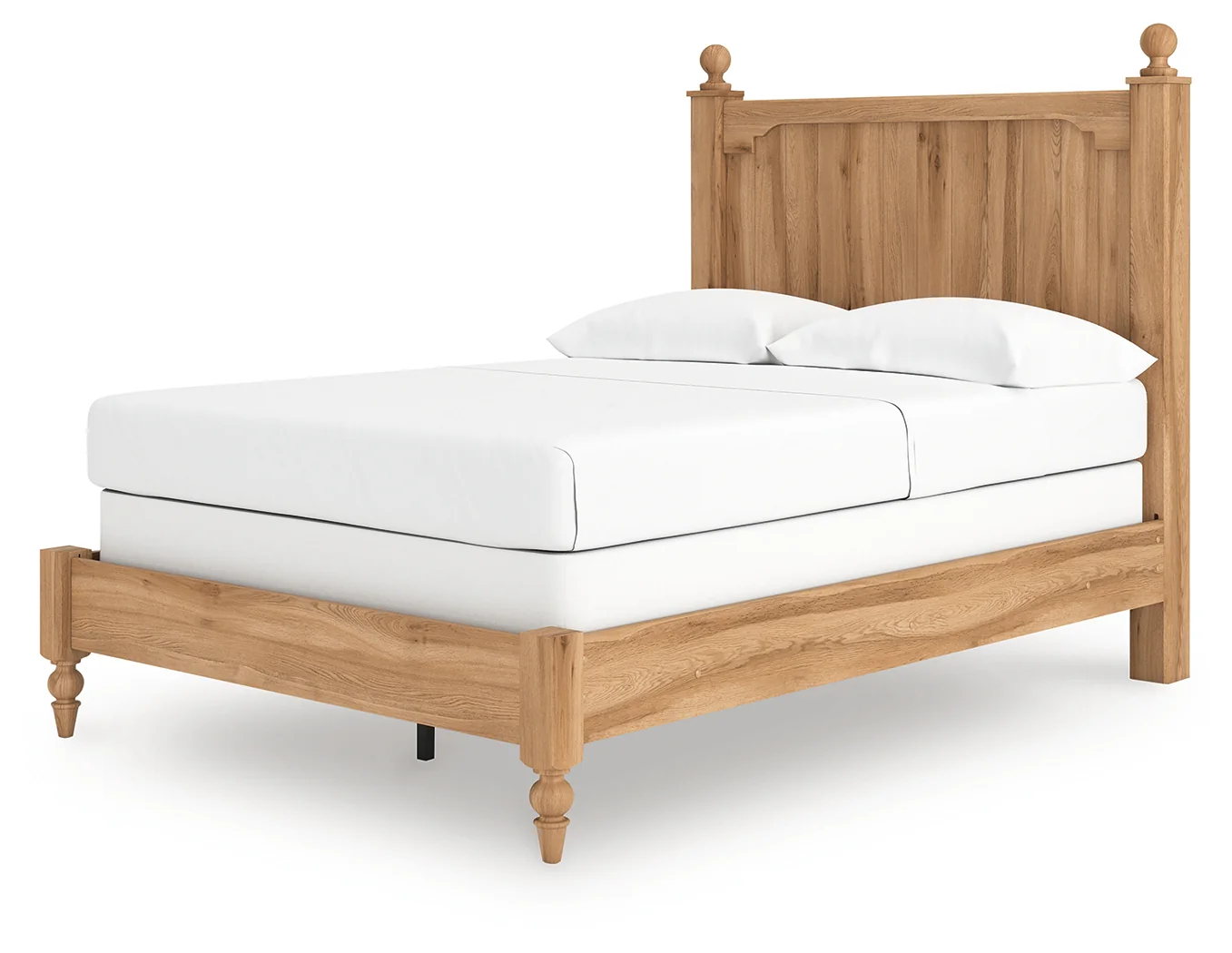 Aleaport Warm Brown Full Panel Bed - Image 2