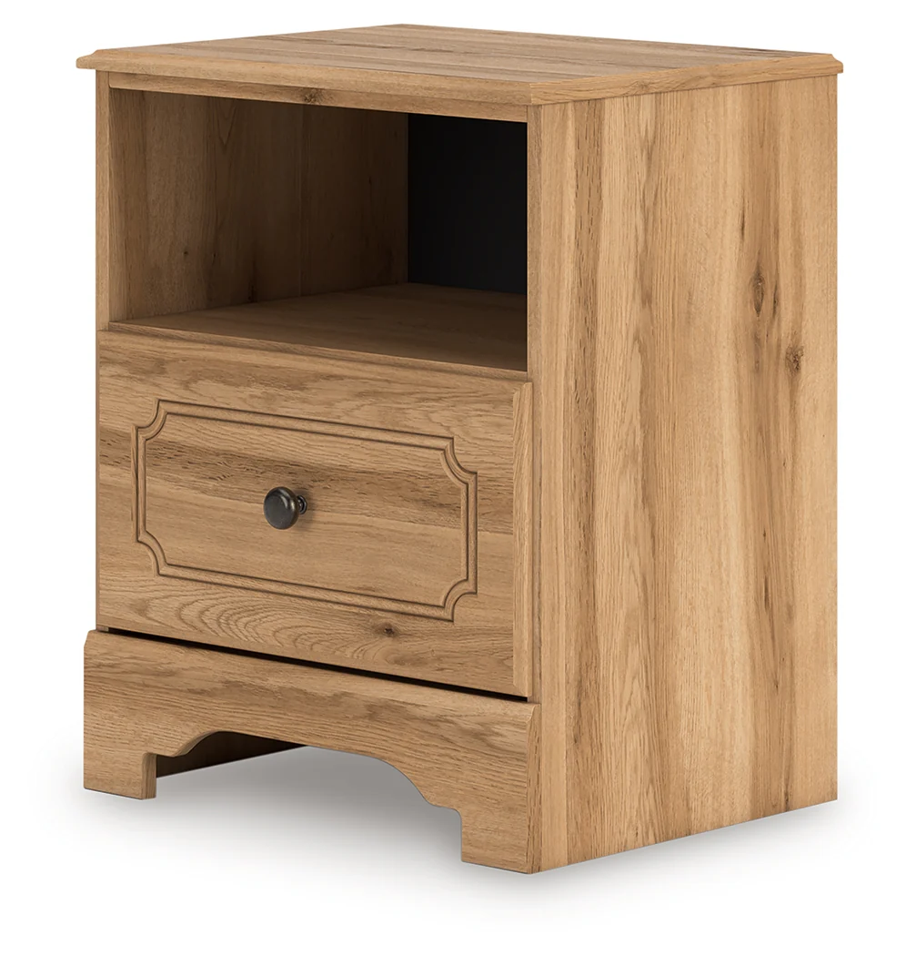 Aleaport Warm Brown Nightstand - Image 2
