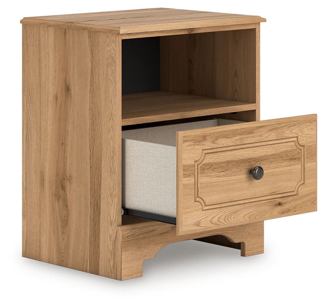 Aleaport Warm Brown Nightstand - Image 3