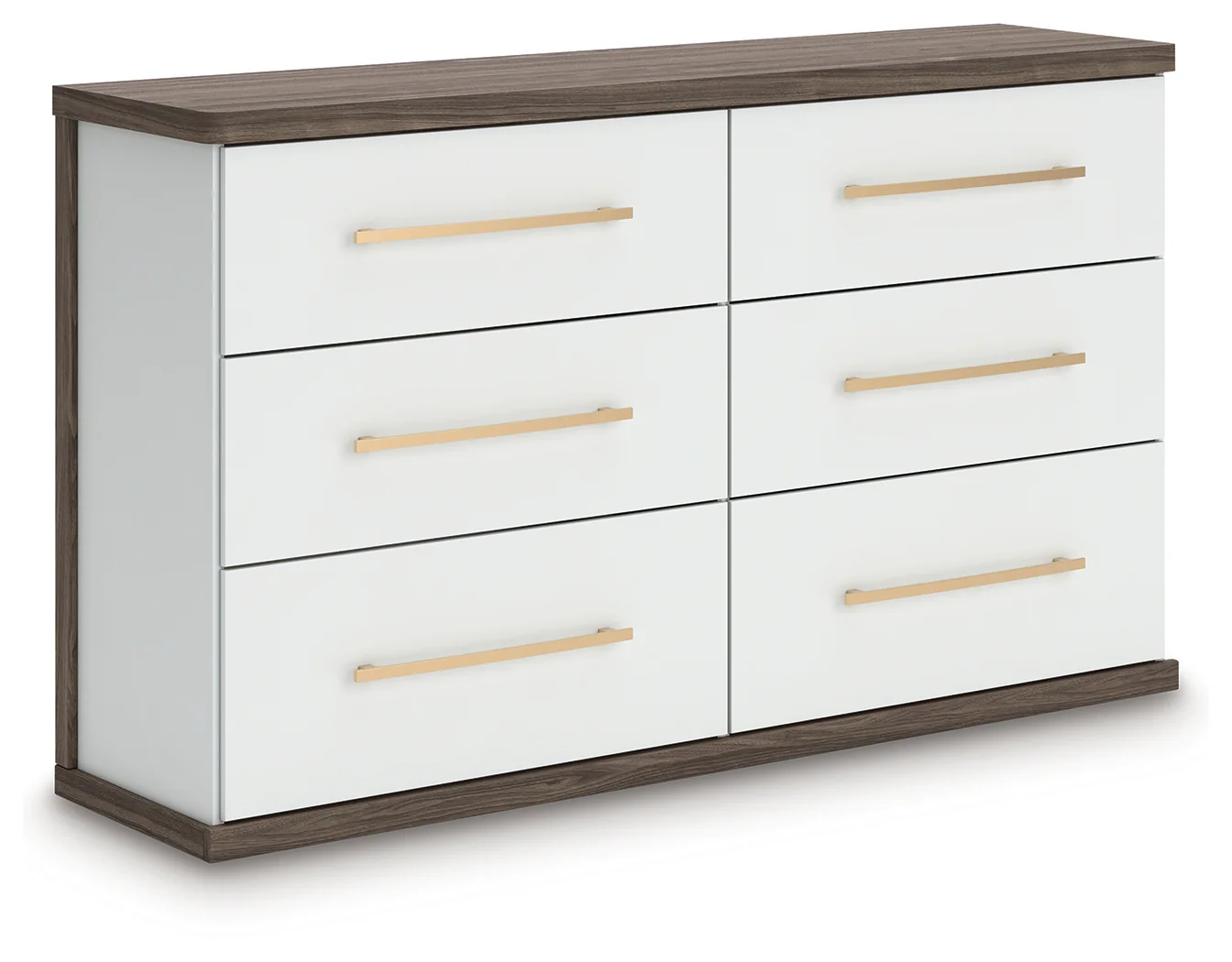 Kendanport Brown/White Dresser - Image 2