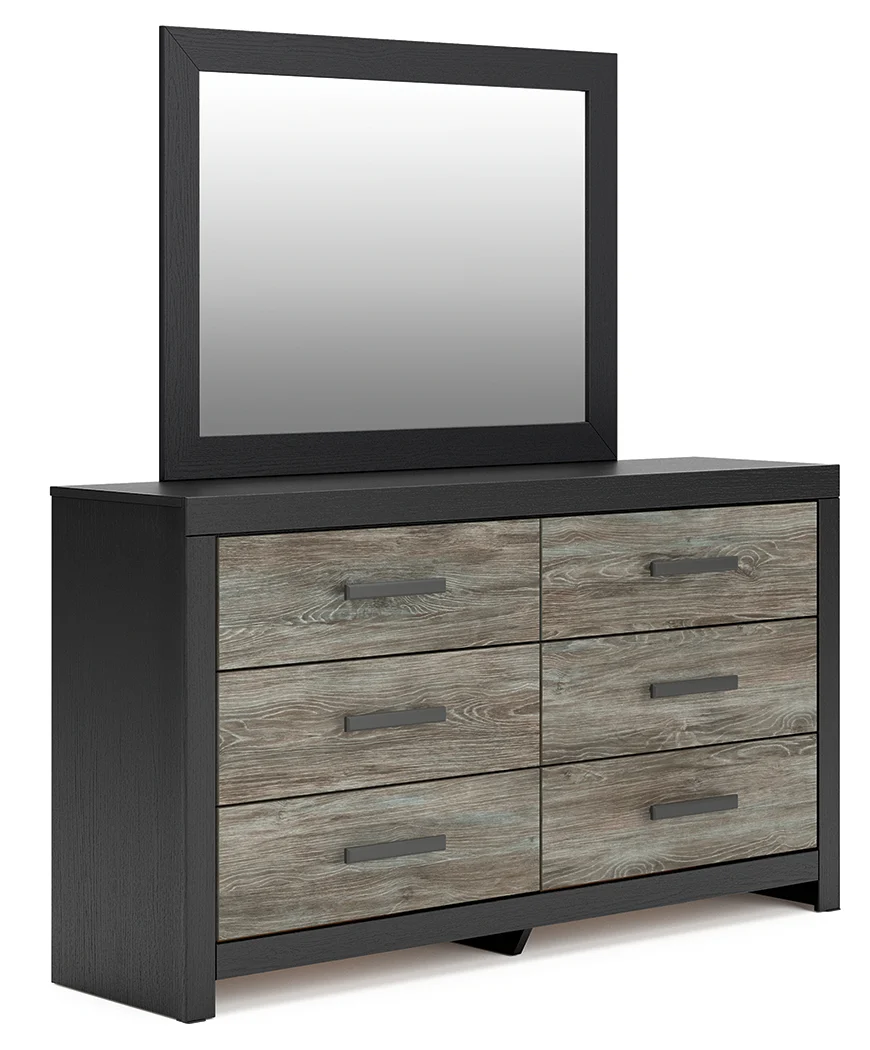 Broachmyn Black/Gray Dresser and Mirror - Image 2