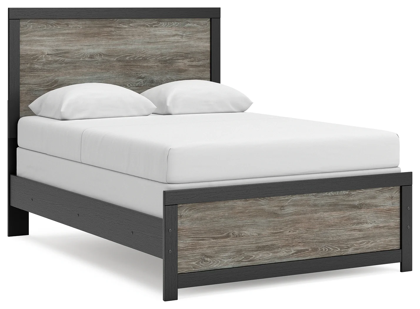 Broachmyn Black/Gray Full Panel Bed - Image 2