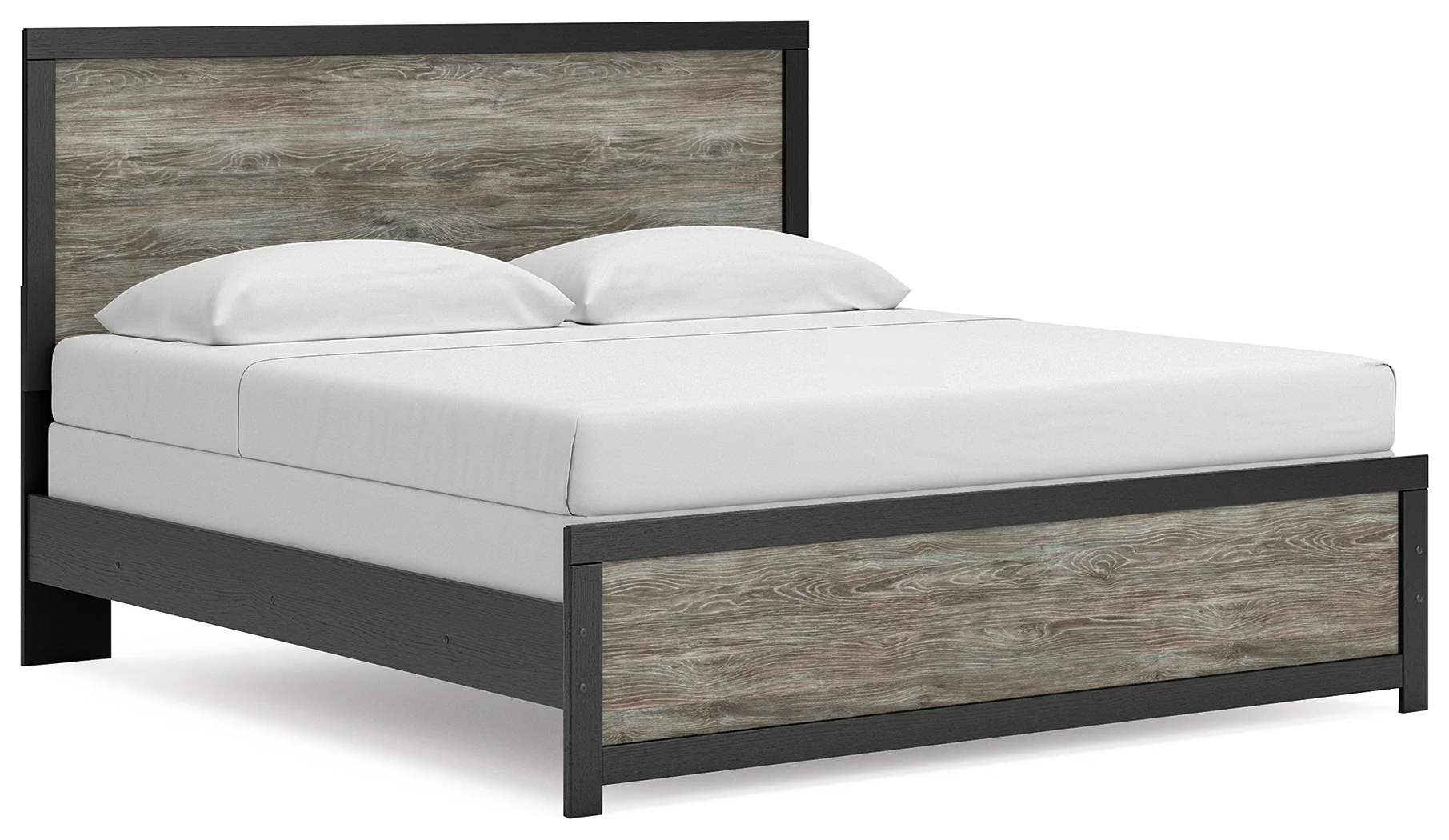 Broachmyn Black/Gray King Panel Bed - Image 2