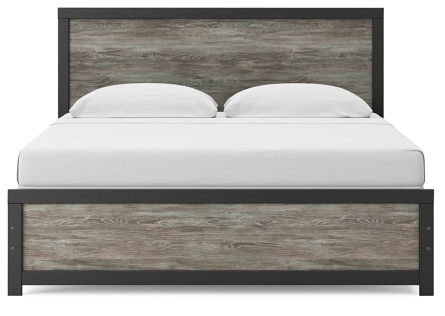 Broachmyn Black/Gray King Panel Bed - Image 3