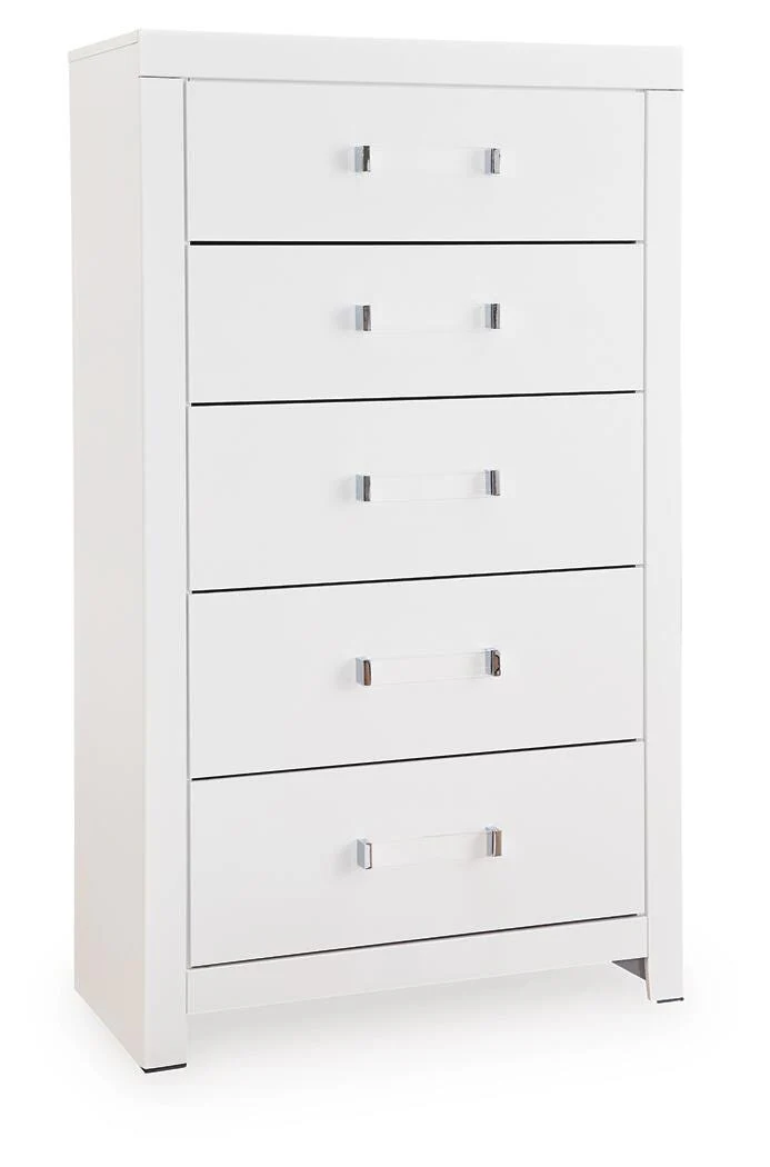 Maeling White Chest of Drawers - Image 2