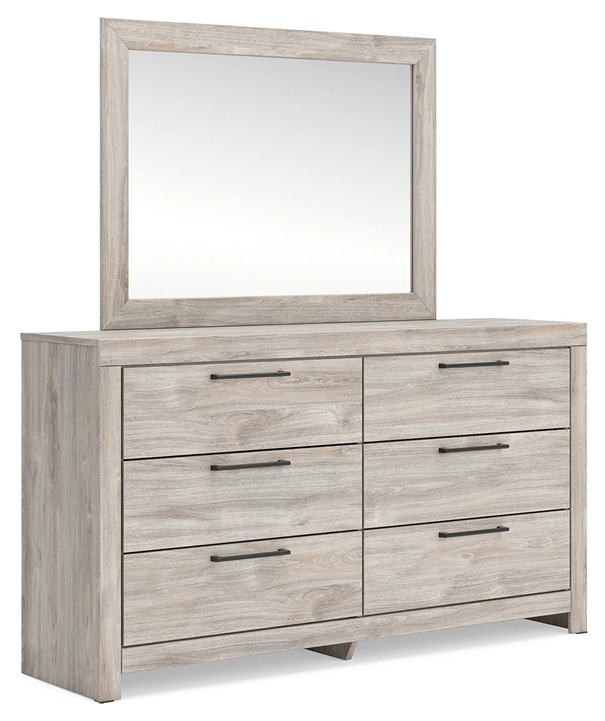 Broachmyn Gray Dresser and Mirror - Image 2