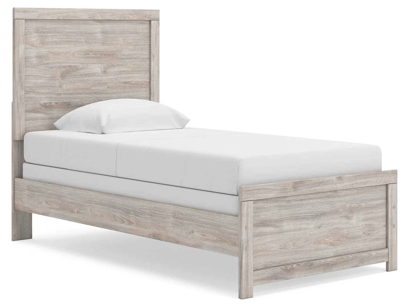 Broachmyn Gray Twin Panel Bed - Image 2