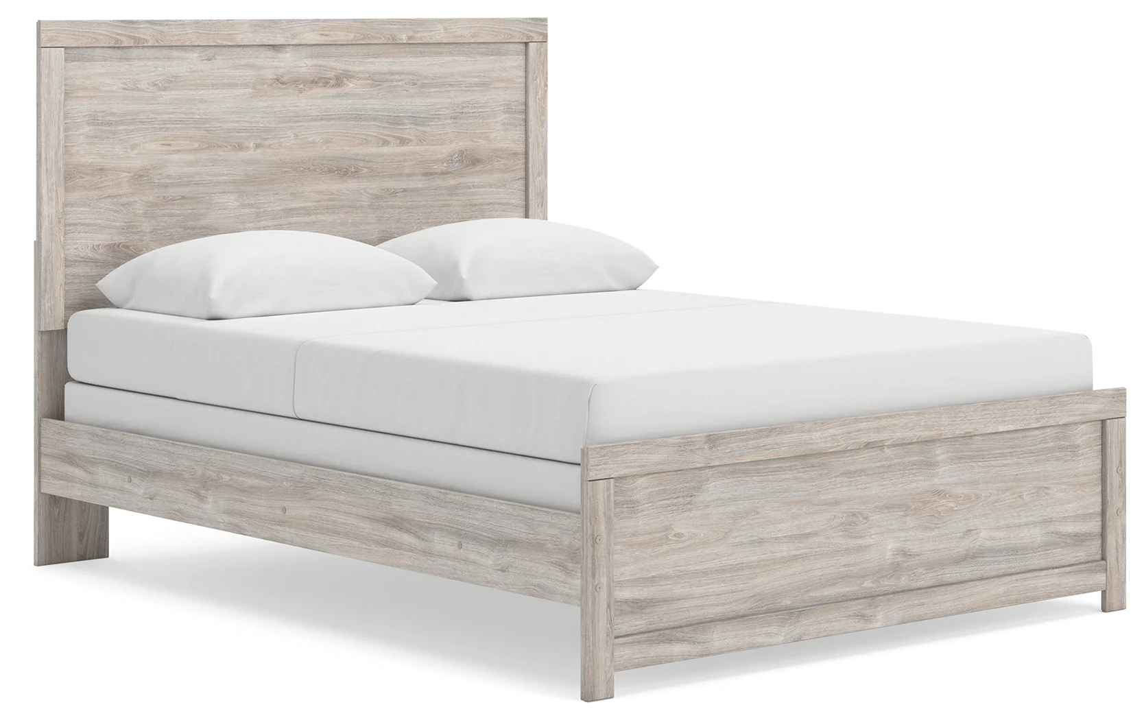 Broachmyn Gray Queen Panel Bed - Image 2