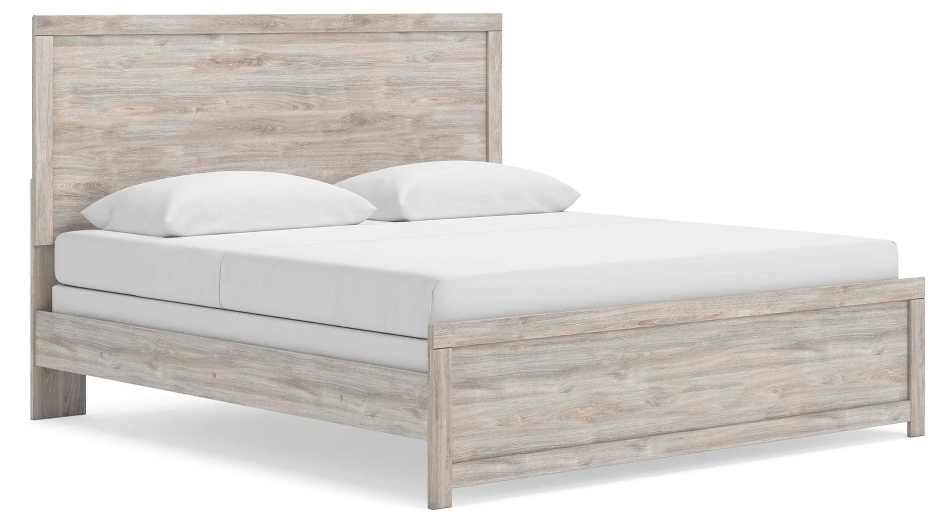 Broachmyn Gray King Panel Bed - Image 2