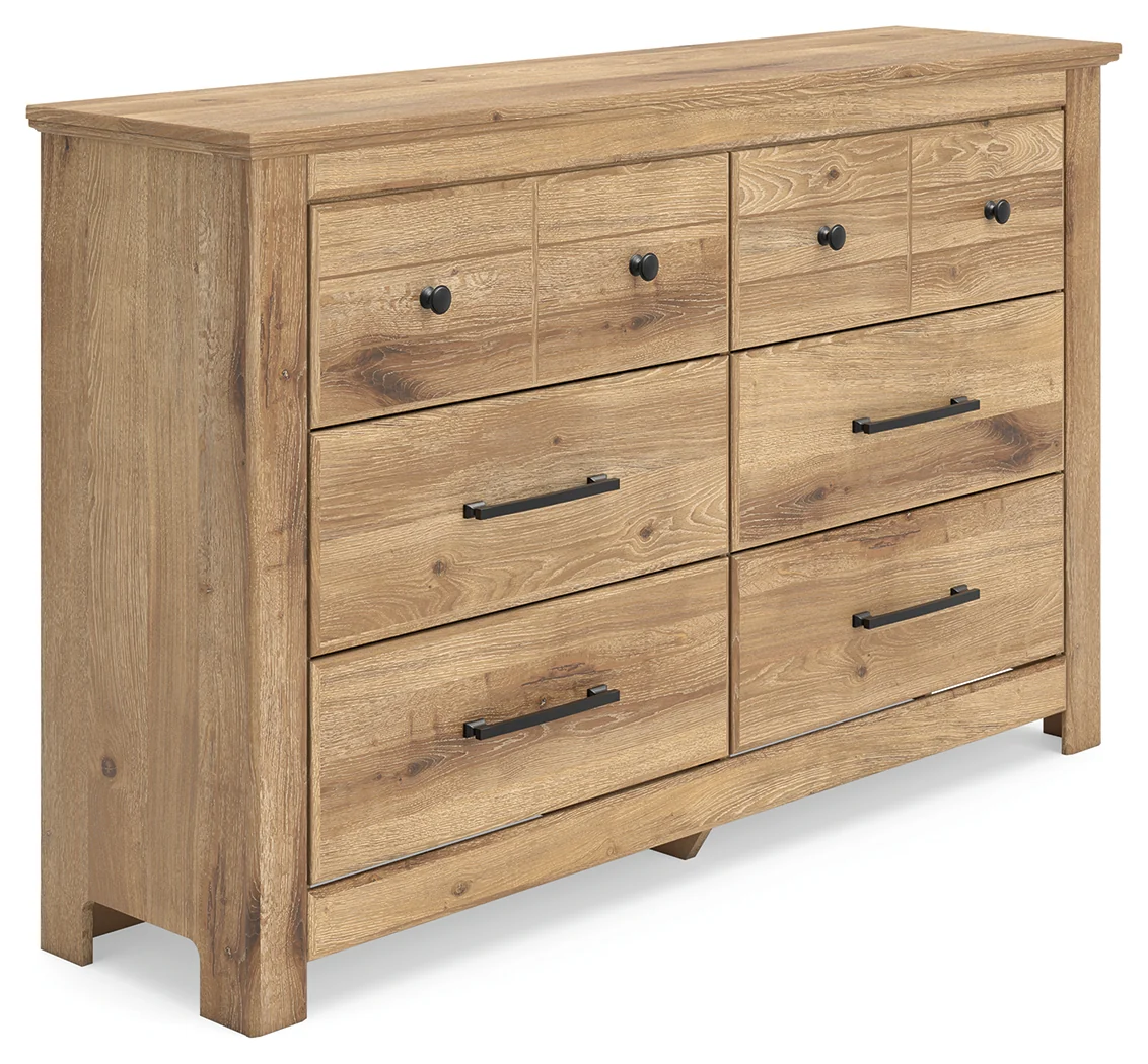 Makidern Tan Dresser - Image 2