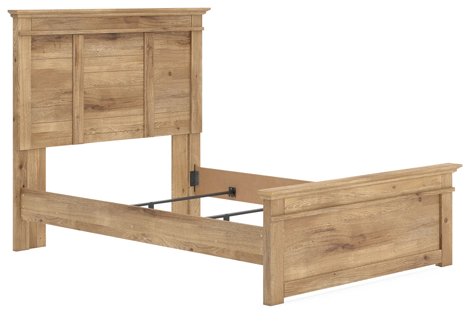 Makidern Tan Full Panel Bed - Image 3