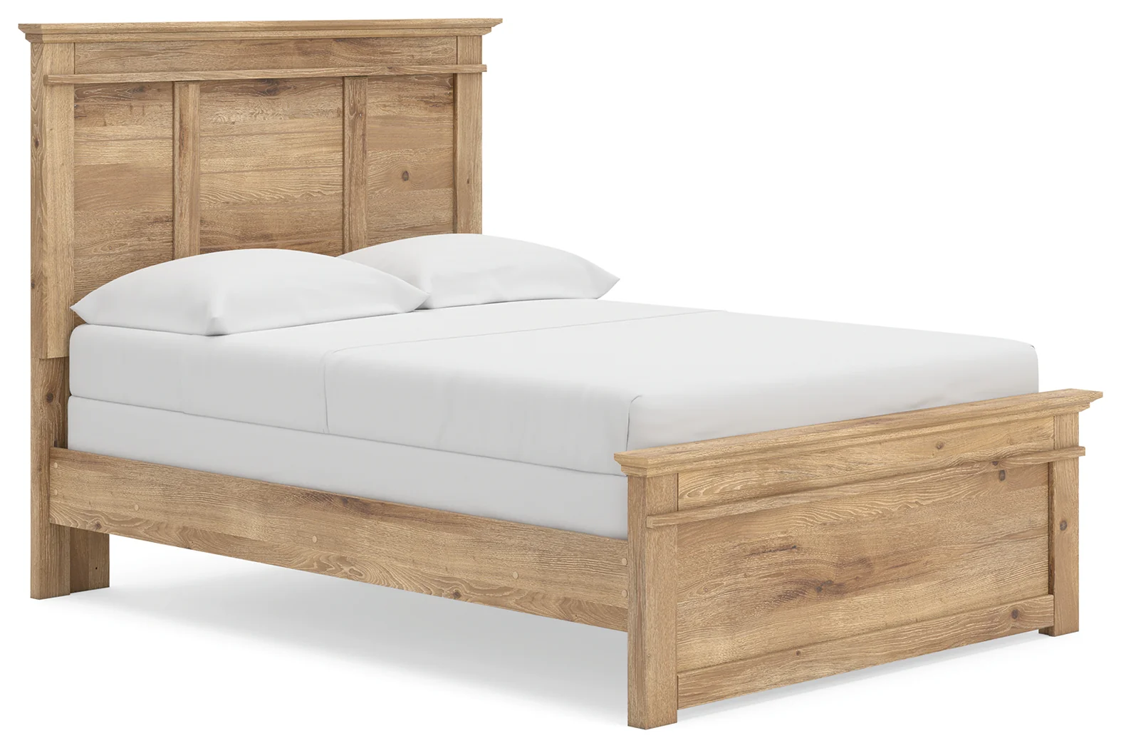 Makidern Tan Full Panel Bed - Image 2