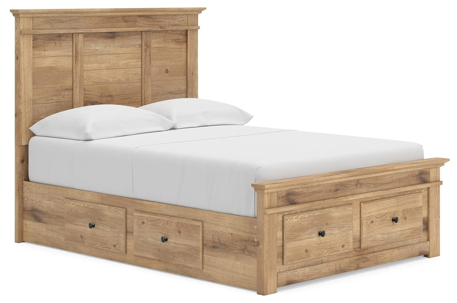 Makidern Tan Full Panel Storage Bed - Image 2