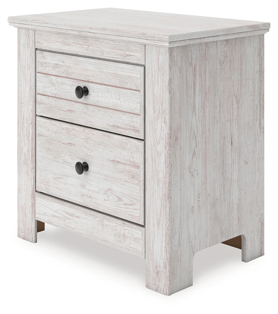 Makidern Whitewash Nightstand - Image 2