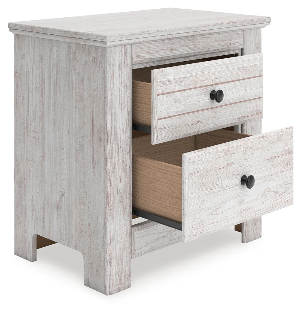 Makidern Whitewash Nightstand - Image 3
