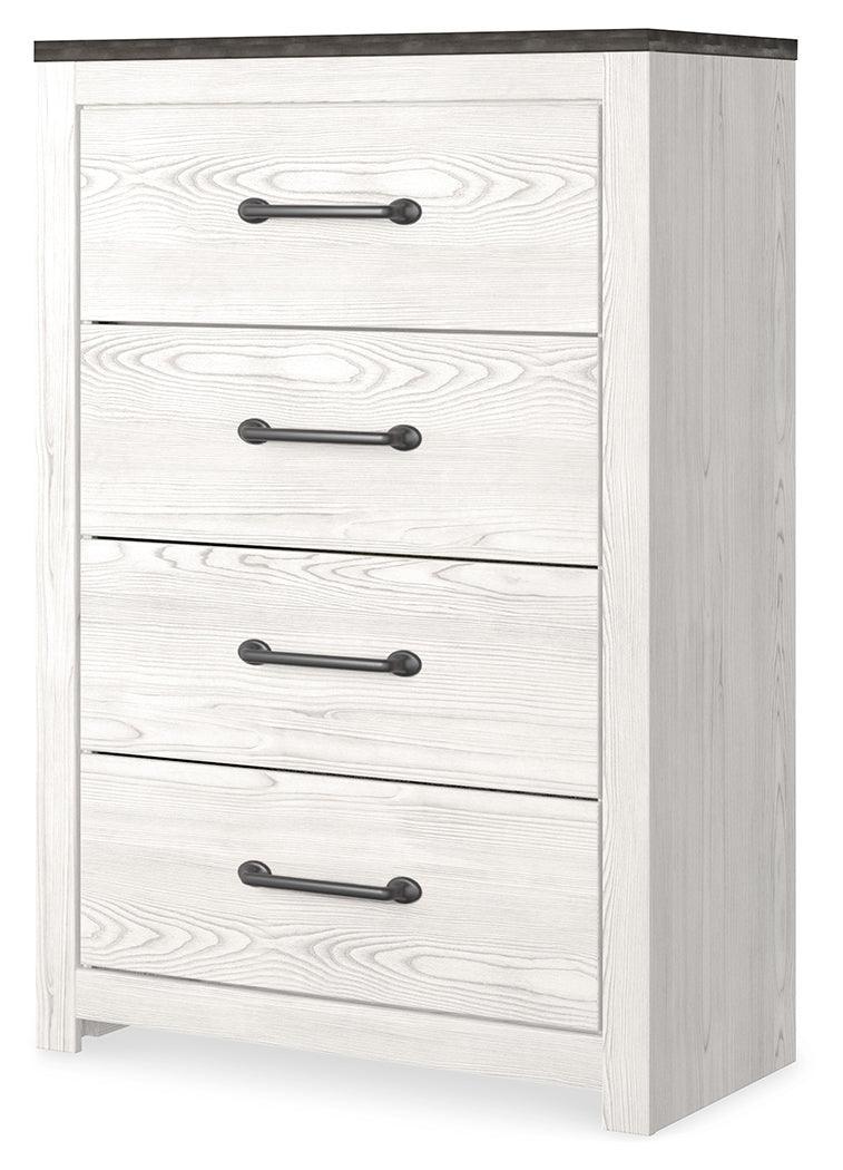 Gerridan White Gray Chest Of Drawers - Image 1