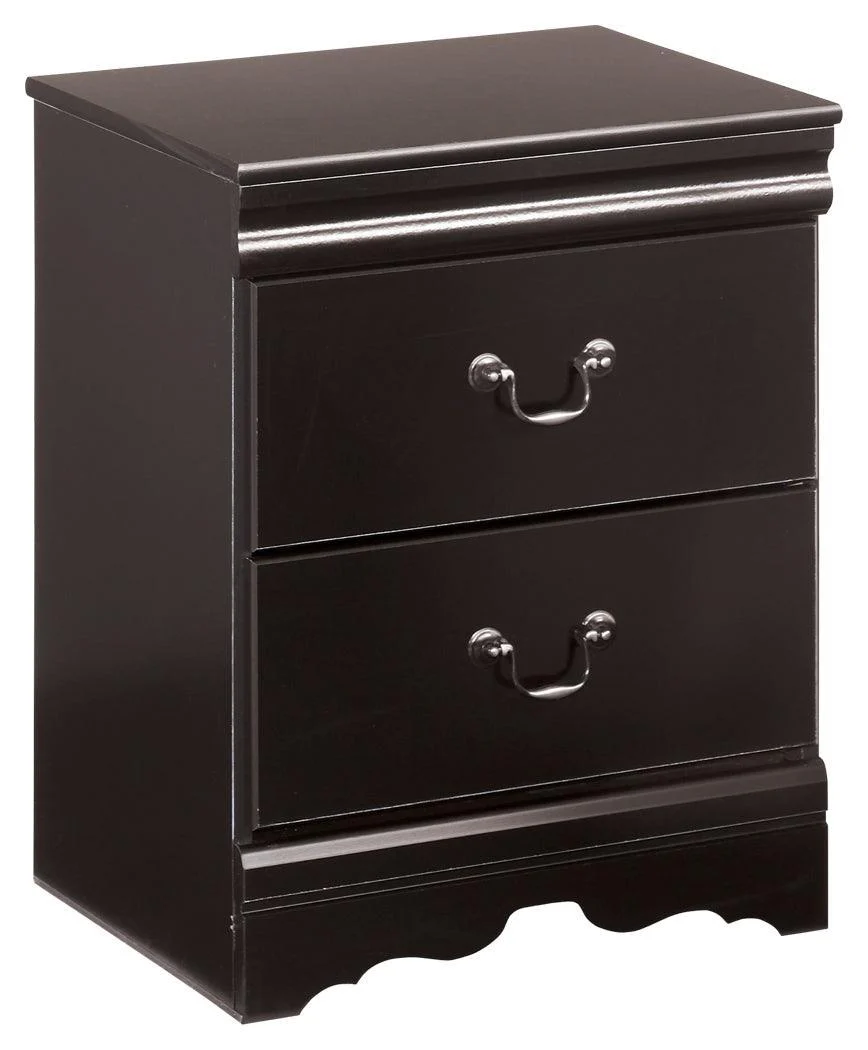 Huey Vineyard Black Nightstand - Image 2