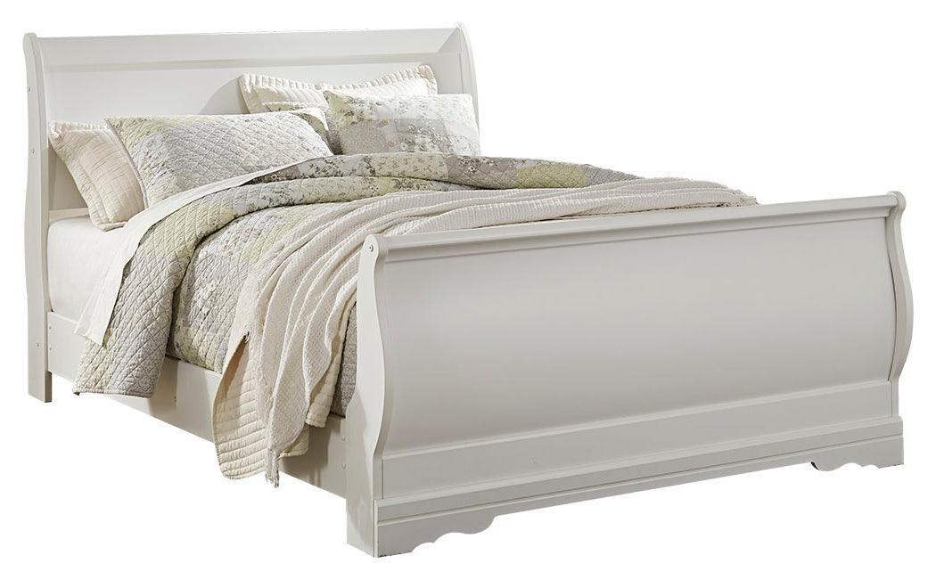 Anarasia White Queen Sleigh Bed - Image 2