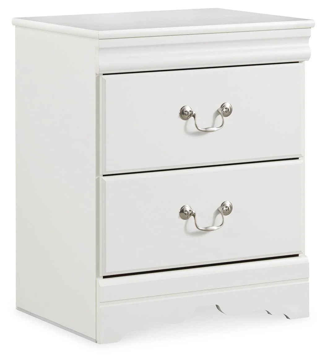 Anarasia White Nightstand - Image 2
