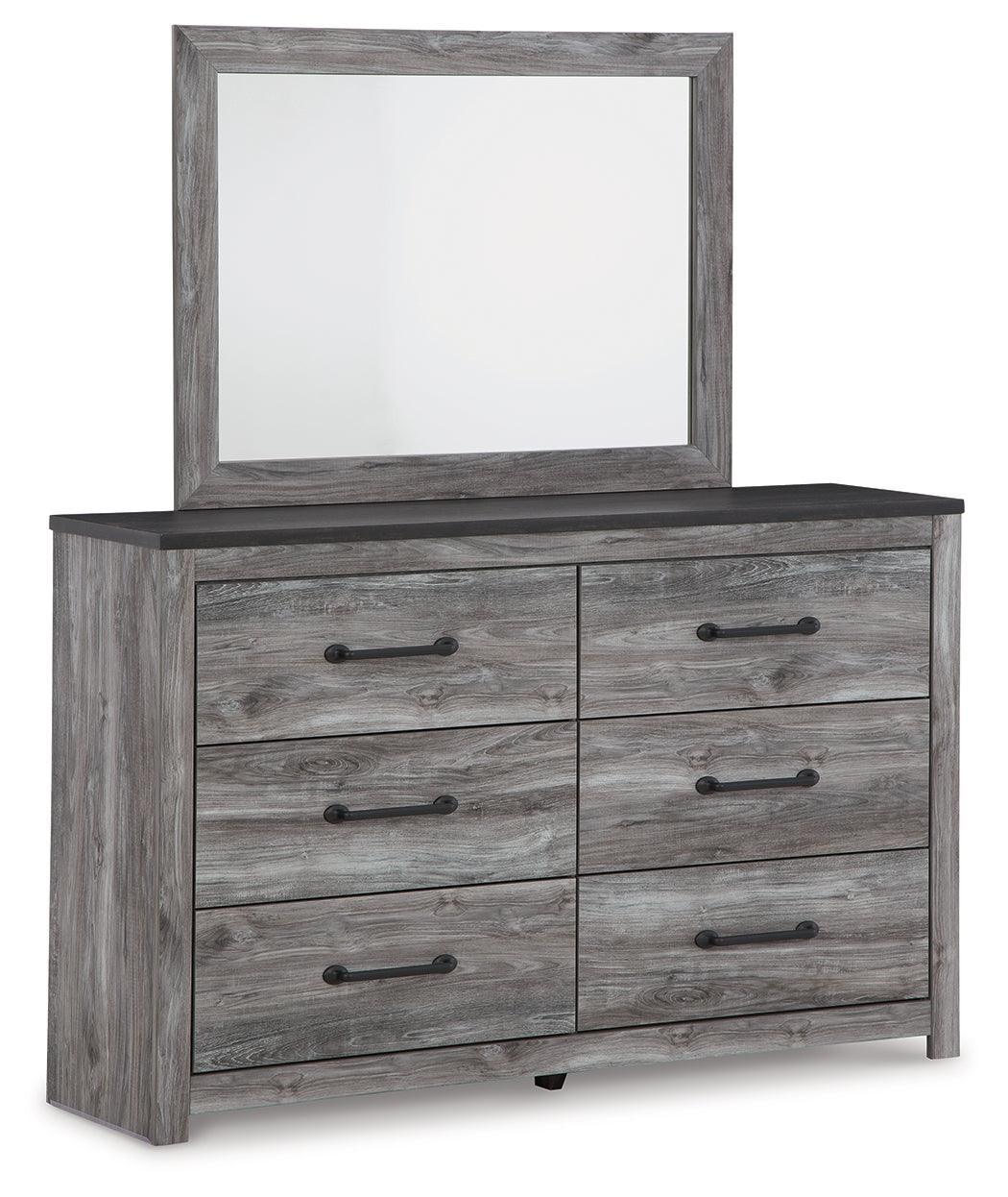 Bronyan Dark Gray Dresser And Mirror - Image 2