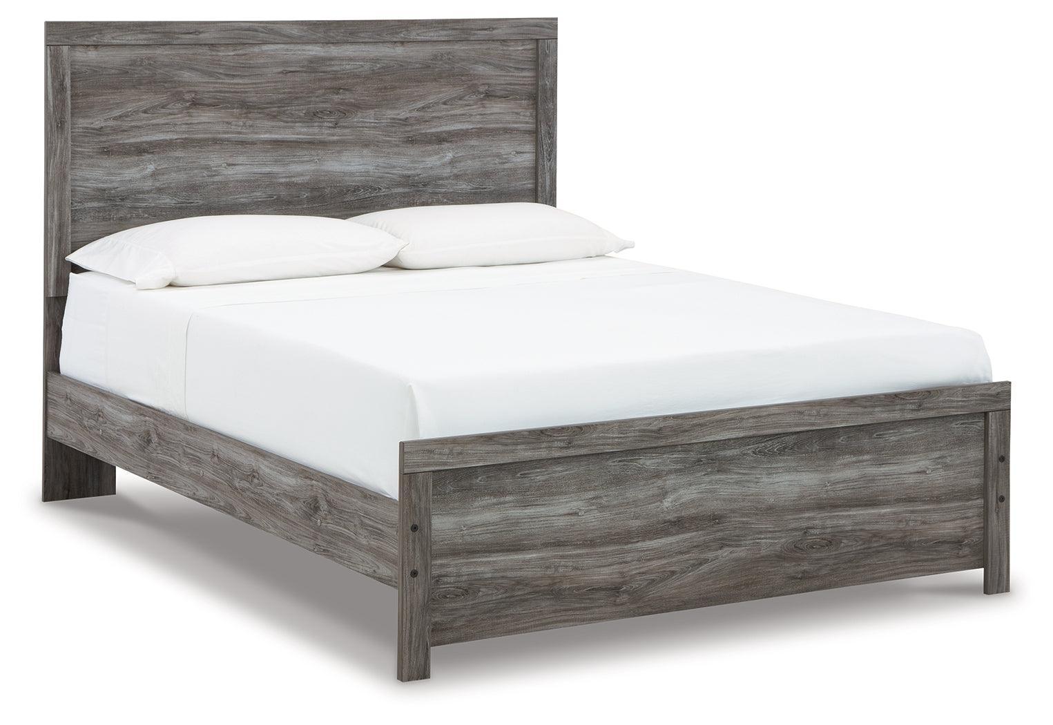 Bronyan Dark Gray Queen Panel Bed - Image 2