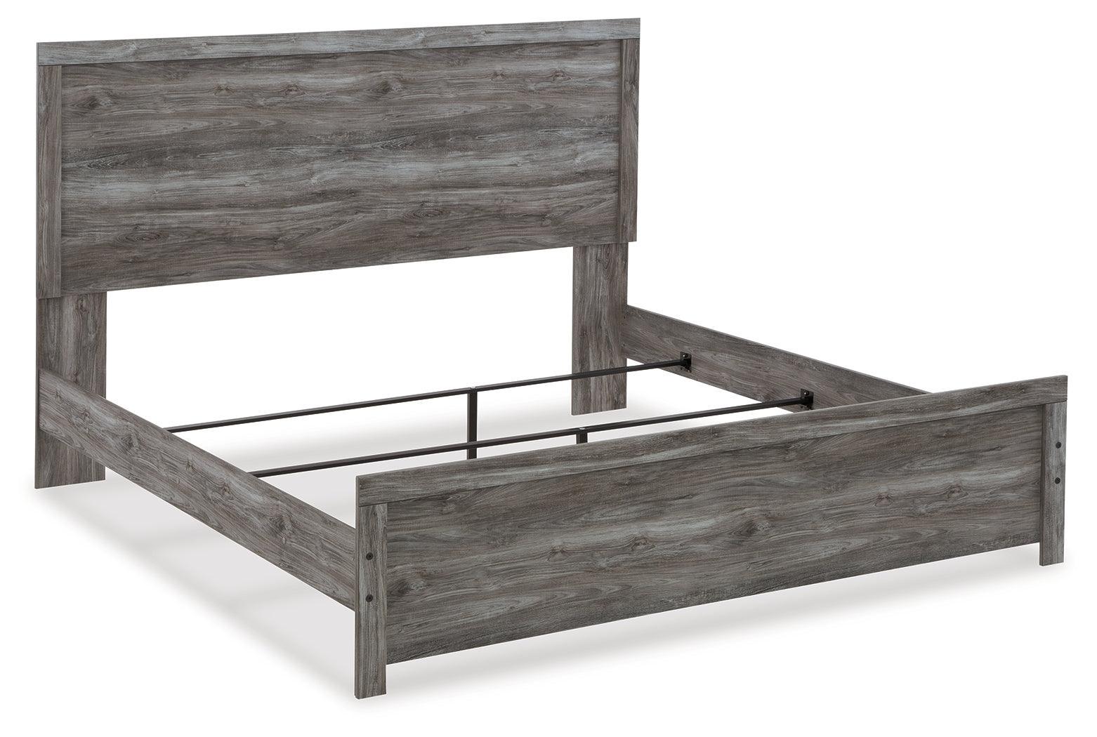 Bronyan Dark Gray King Panel Bed - Image 3