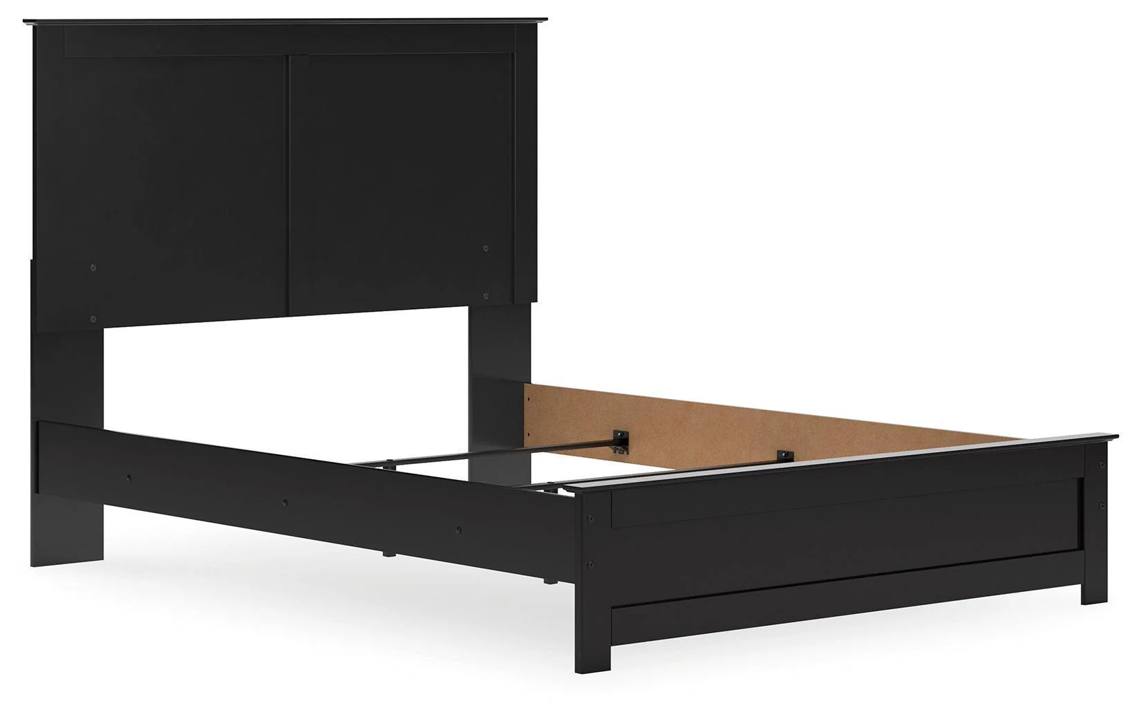 Maribel Black Queen Panel Bed - Image 3