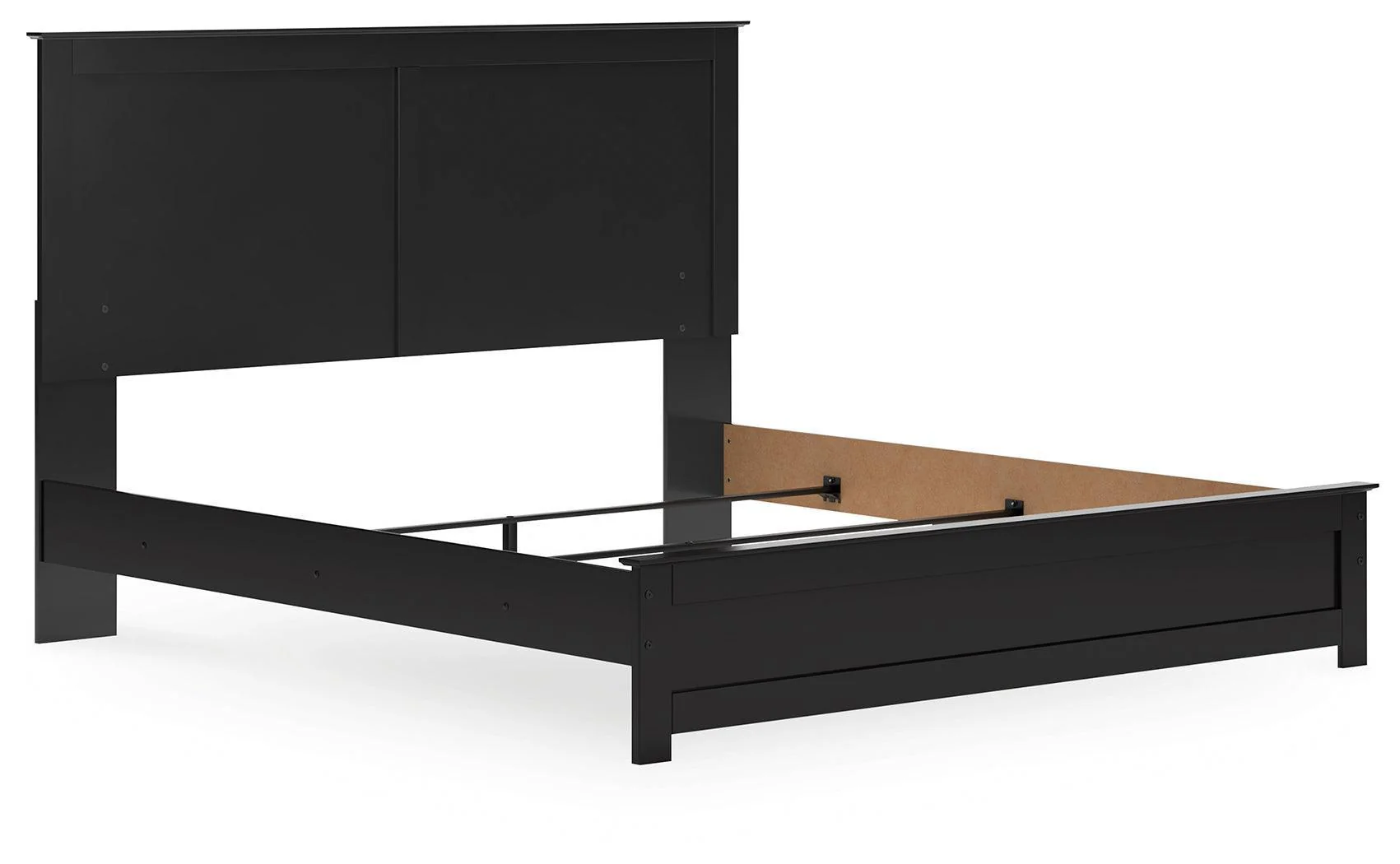 Maribel Black King Panel Bed - Image 3