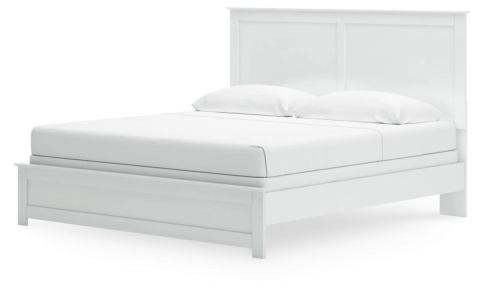 Bostwick Shoals White King Panel Bed - Image 3
